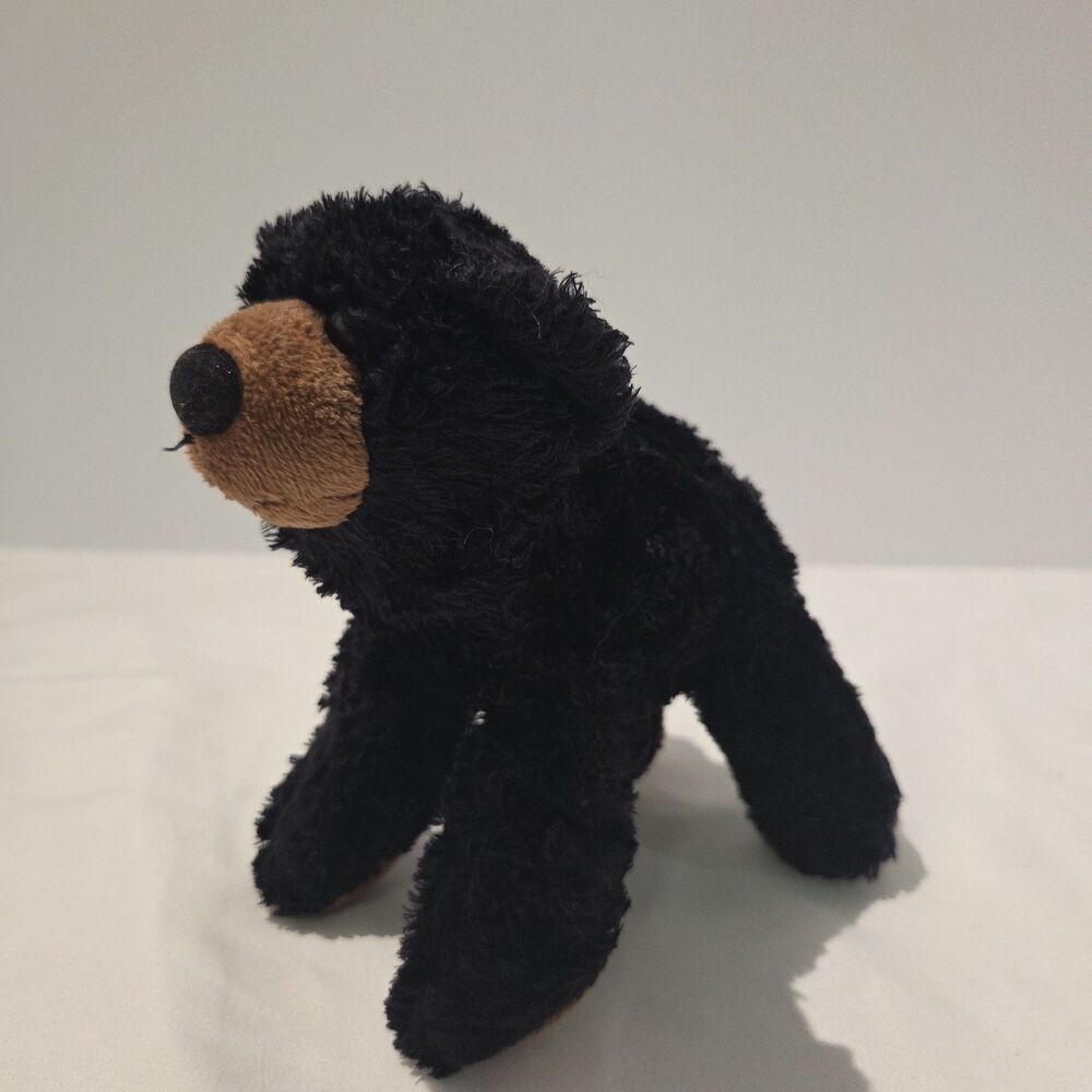 AURORA - Black Bear Stuffed Animal Plush Soft Toy 7"